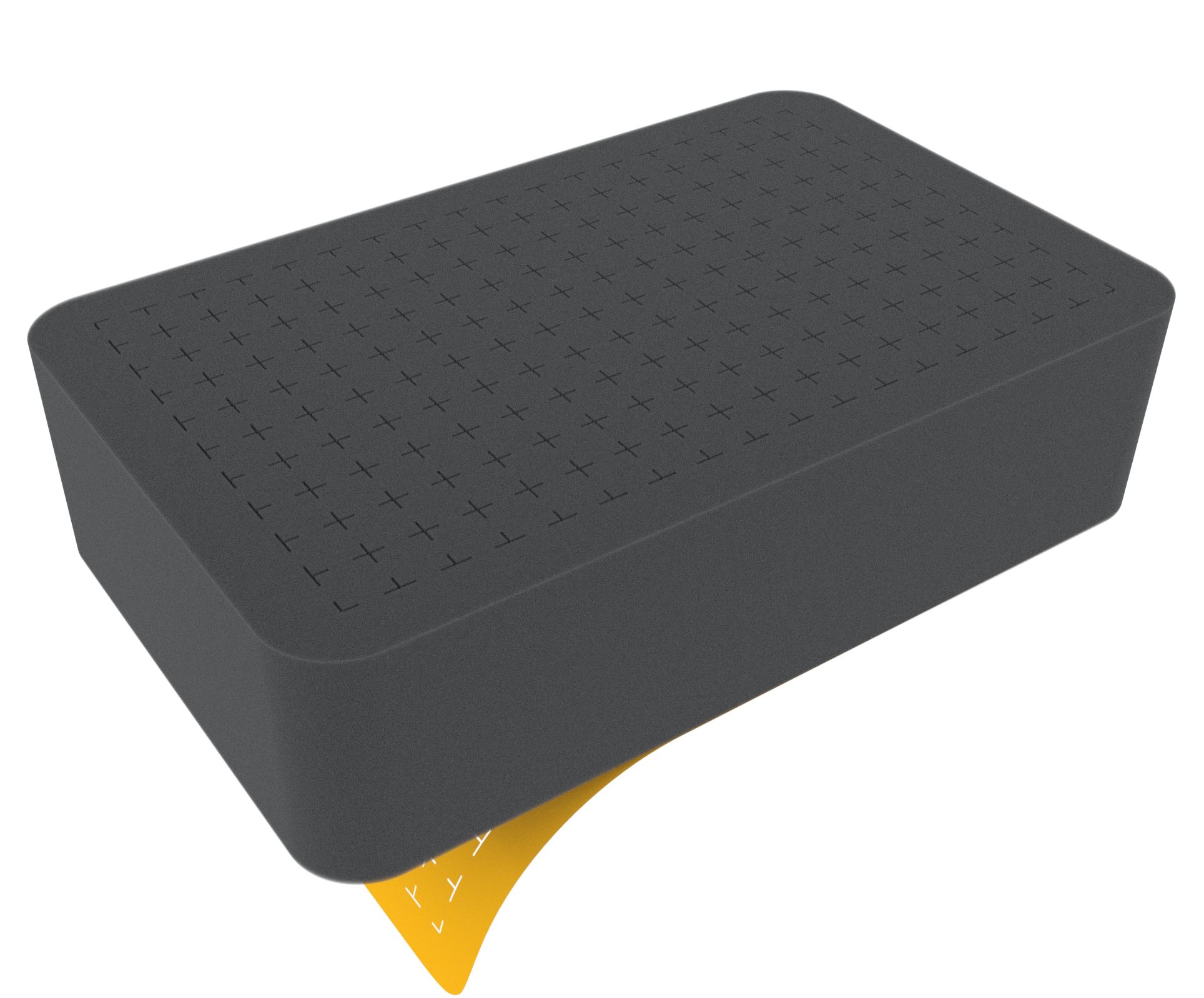 HS070RS half-size Raster Foam Tray 70 mm self-adhesive