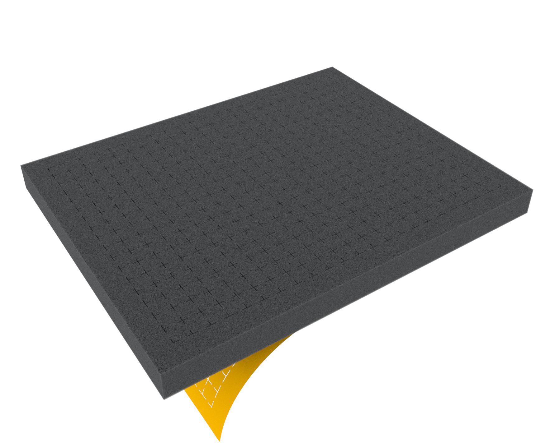 FS025RS 25mm Figure Foam Tray full-size Raster self-adhesive