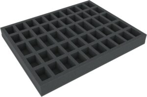 FSEB035BO 35 mm Full-Size foam tray with 50 compartments