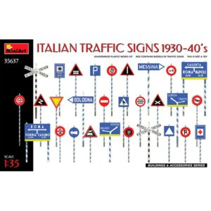 MiniArt: Italian Traffic Signs 1930-40s 1/35
