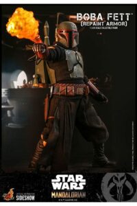 SW Mandalorian: Figura 1/6 Boba Fett 30 cm