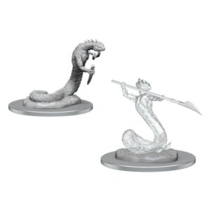 CR Unpainted Minis: Serpentfolk & Serpentfolk Ghost