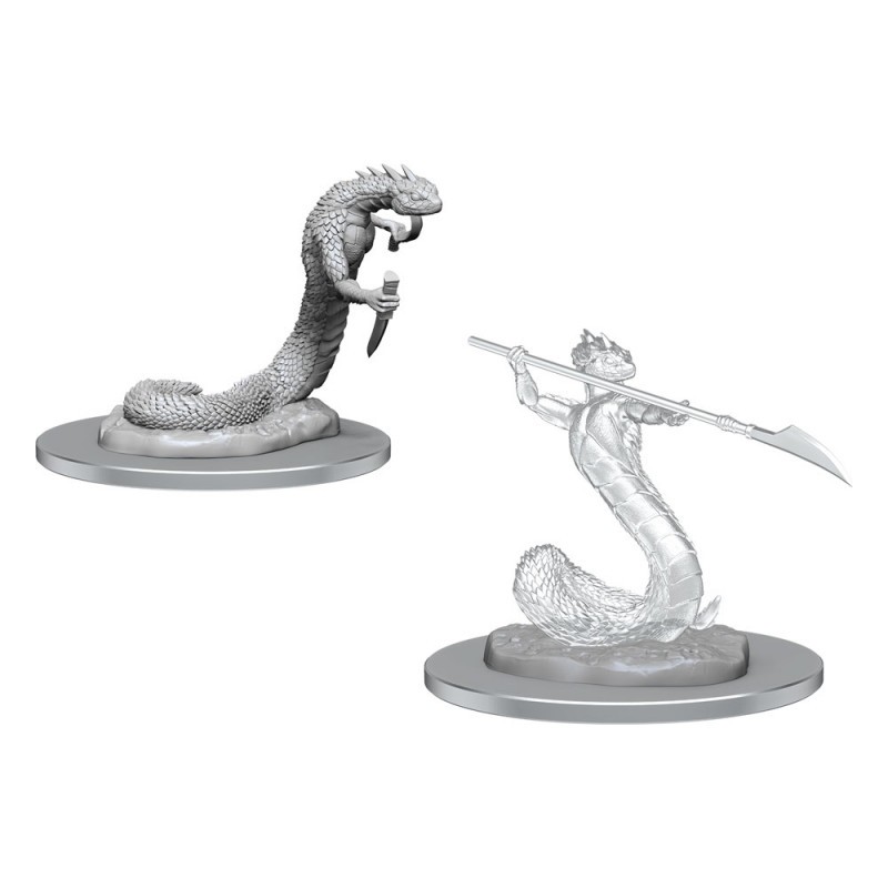 CR Unpainted Minis: Serpentfolk & Serpentfolk Ghost