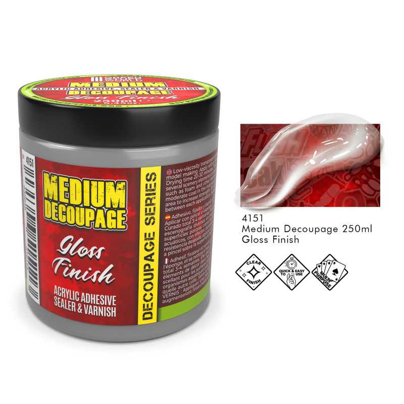 Medium Decoupage - Brillo