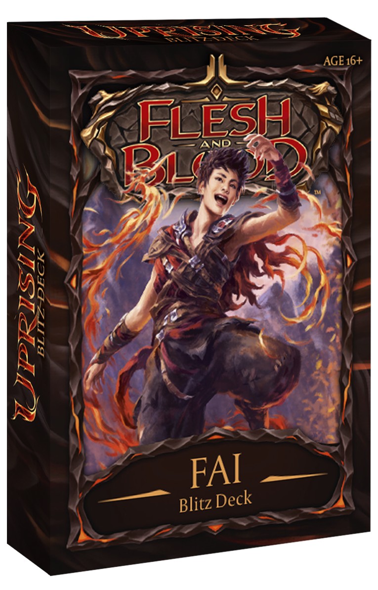 Flesh & Blood TCG: Uprising Blitz Deck - Fai (Ingles)