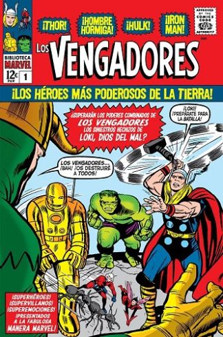 Biblioteca Marvel 12: Los Vengadores 01