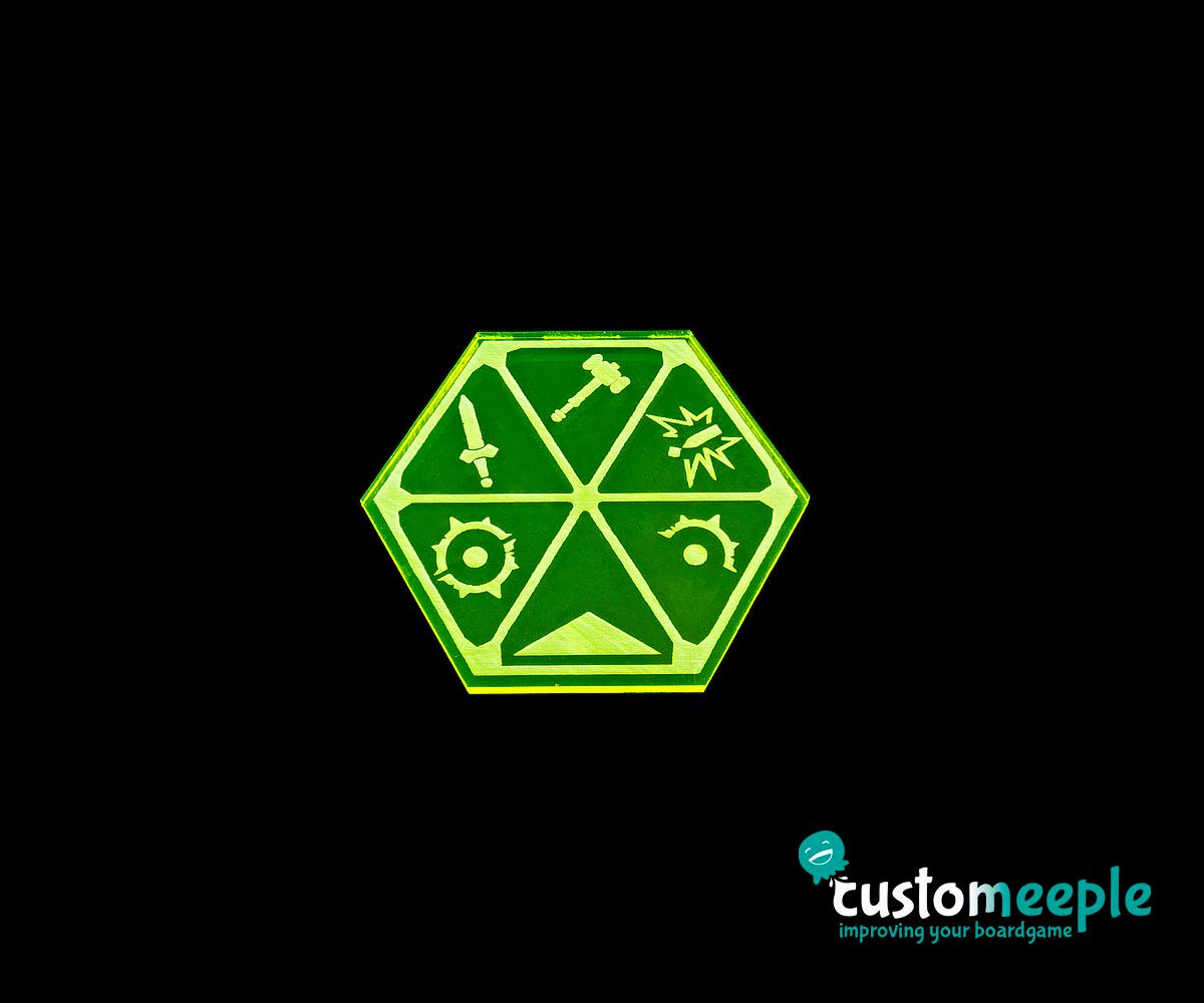 Warhammer Underworlds: Plantilla de Dispersion (1 Ud)