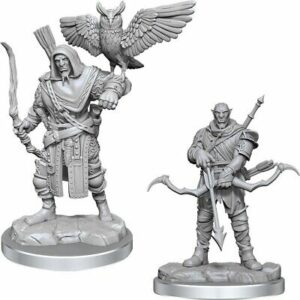 D&D Nolzur’s Marvelous Miniatures: Orc Ranger Male