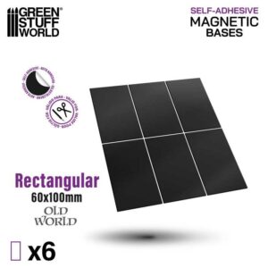 Imanes Adhesivos – Rectangular 60x100mm
