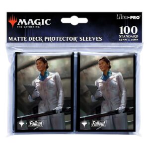 Ultra Pro: Fallout 100ct Deck Protector Sleeves “Dr. Madison Li”