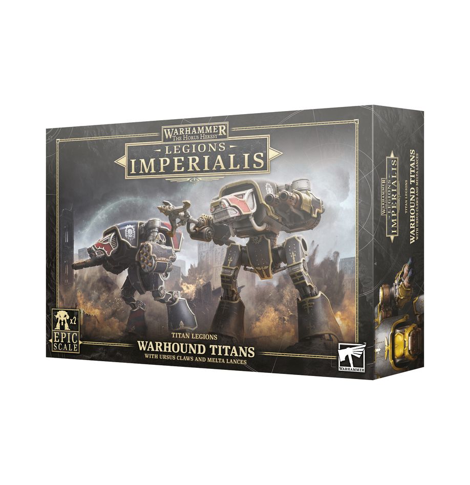 Legiones Imperialis: Warhound Titans with Ursus Claw and MLT (03-45)