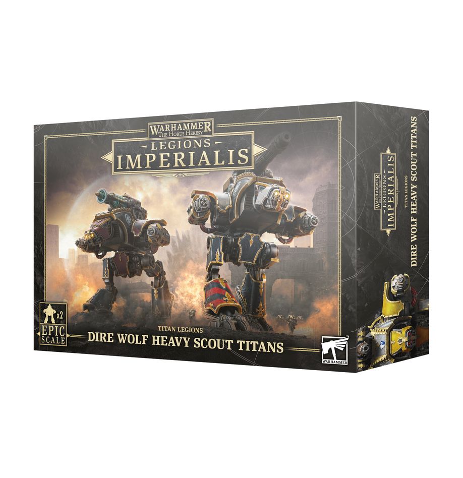 Legiones Imperialis: Dire Wolf Heavy Scout Titans (03-44)