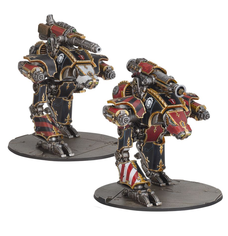 Legiones Imperialis: Dire Wolf Heavy Scout Titans (03-44) - Imagen 3