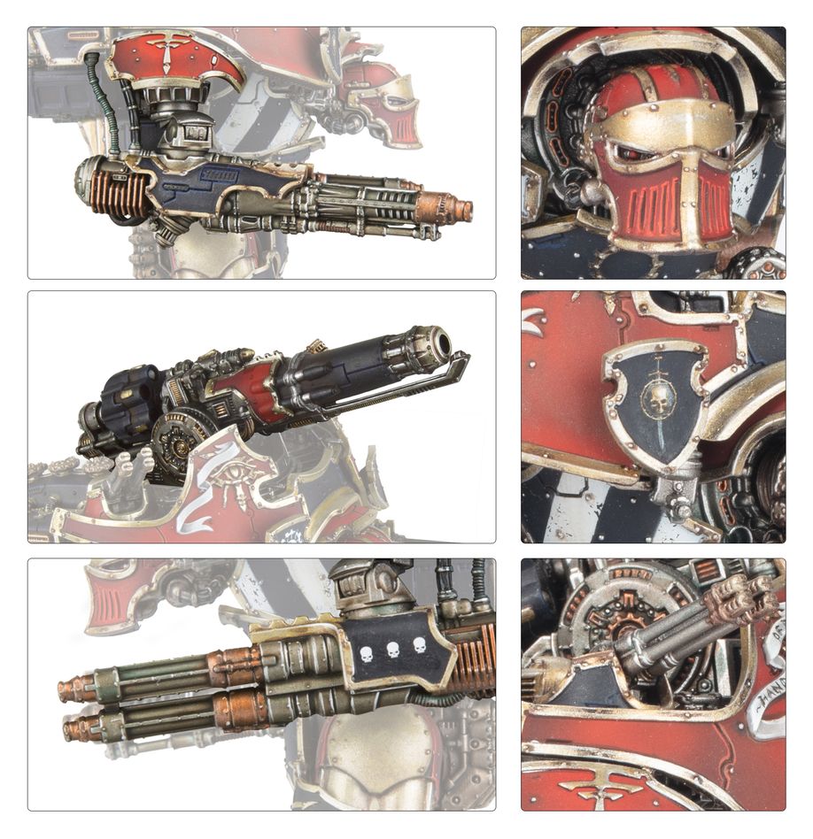Legiones Imperialis: Dire Wolf Heavy Scout Titans (03-44) - Imagen 4