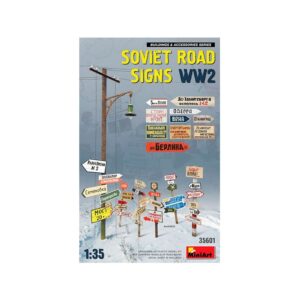 MiniArt: Soviet Road Signs WW2. Escala 1/35 (47735601)