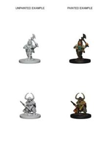 D&D Nolzur’s Marvelous Miniatures: Dwarf Female Barbarian