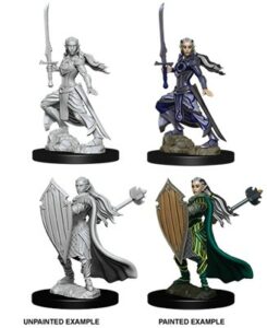 D&D Nolzur’s Marvelous Miniatures: Female Elf Paladin