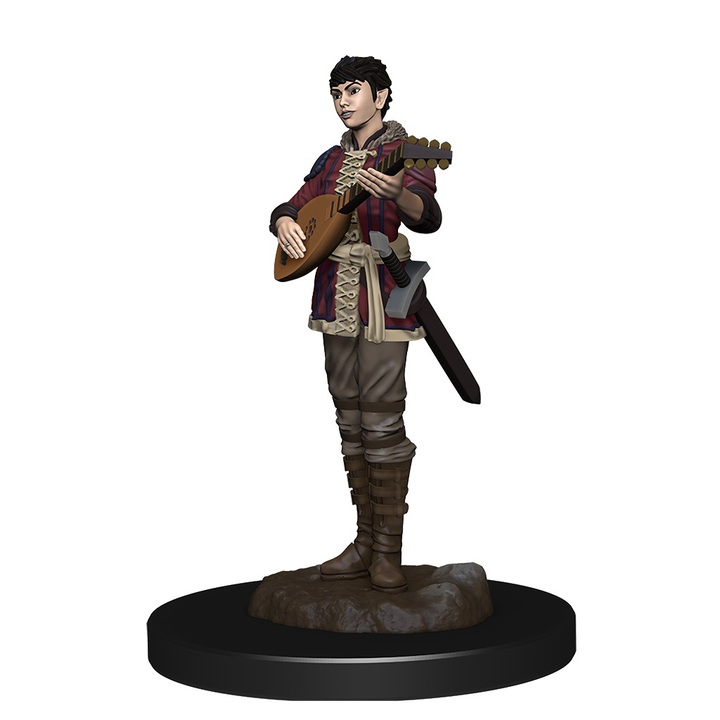 D&D Nolzur's Marvelous Miniatures: Half-Elf Bard Female (Premium)