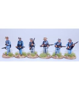 1898 Miniaturas: Infanteria Española Avanzando