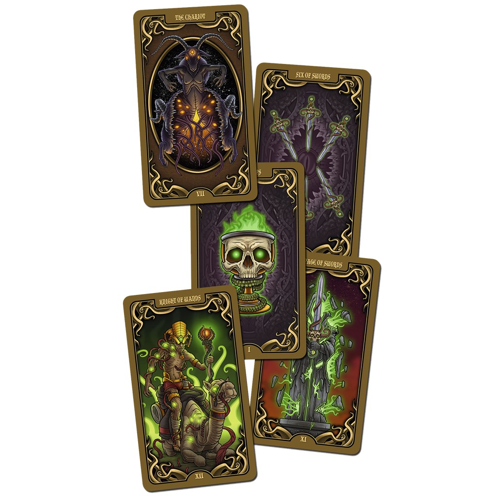 Tarot Cthulhu Mythos (Sandro) Gold Edition - Imagen 2