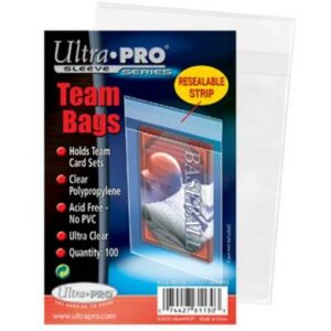 Ultra Pro – Team Bags – Reseleable Sleeves (100)