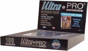 UP: Platinum 4-Pocket Pages (for 2″ Mini Albums)