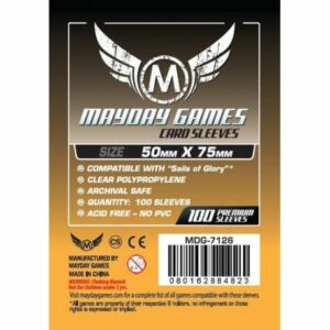 Mayday: Custom Card Sleeves (Sails of Glory) 50×75 (7126)