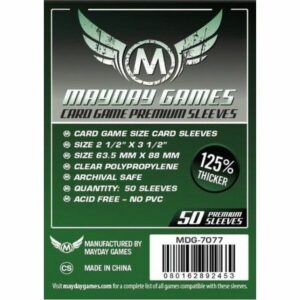 Mayday: Premium 63.5×88 Card Game Sleeves (50) (7077)