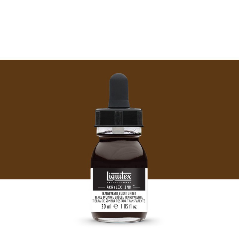 Liquitex: Tinta Acrilica - Tierra Sombra Tostada Tran. Nº130