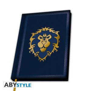 WORLD OF WARCRAFT – A5 Notebook “Alliance”