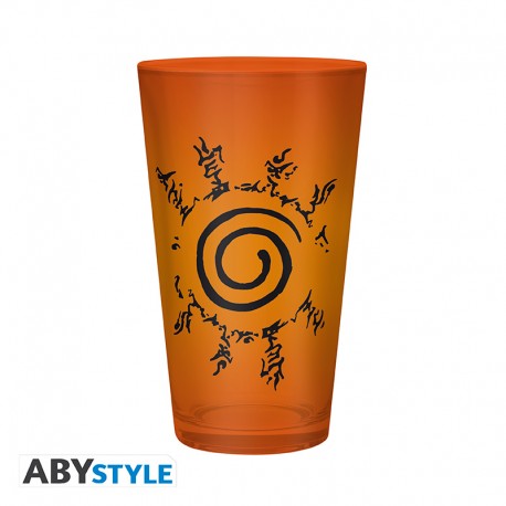 NARUTO SHIPPUDEN - Pck premium Large Glass + Keychain+3D Mug - Imagen 3