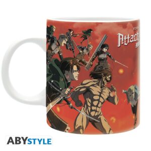ATTACK ON TITAN – Mug – 320 ml – Battle scene season 4