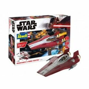 1:44 Revell 06770 Star Wars – Resistance A-wing Fighter, Red