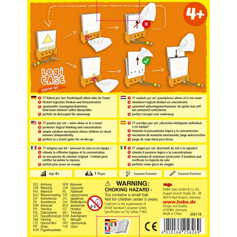 LogiCASE Set de iniciación 4+ (ES/EN/DE/FR/NL/IT) - Imagen 3