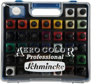 CAJA AEROCOLOR Plást. 37 x 30ml + Aero Clean
