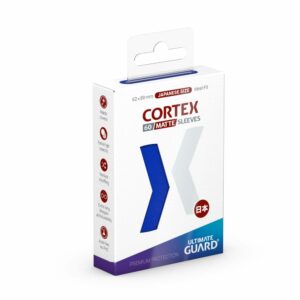 Ultimate Guard Cortex Sleeves Tamaño Japonés Azul Mate (60)