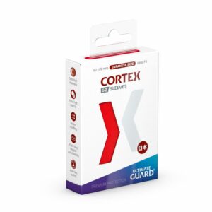 Ultimate Guard Cortex Sleeves Tamaño Japonés Rojo (60)