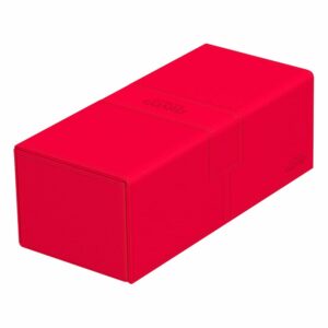Ultimate Guard: Twin Flip’n’Tray 266+ XenoSkin Rojo