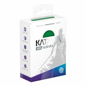 Ultimate Guard: Fundas Katana Tamaño Estándar Jade Garden (100)