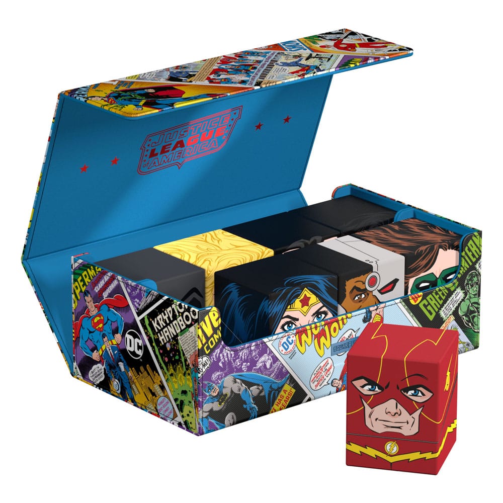 Squaroes - Collectors Case DC Justice League - Vintage - Imagen 2