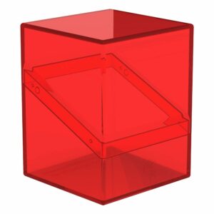 Ultimate Guard: Boulder 100+ Deck Case Clear – Ruby