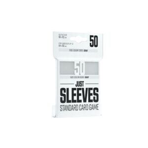 Just Sleeves: Standard Card Game – White (50 Sleeves)
