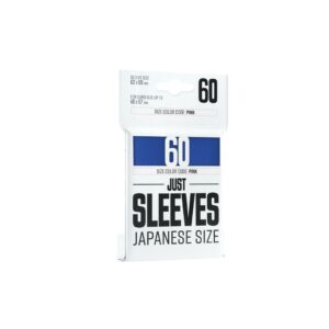 Just Sleeves – Japanese Size Blue (60 Sleeves)