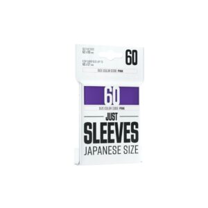 Just Sleeves – Japanese Size Purple (60 Sleeves)