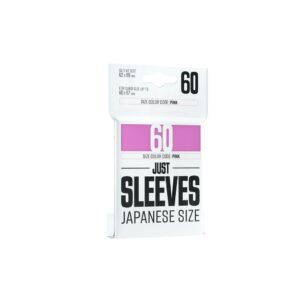 Just Sleeves – Japanese Size Pink (60 Sleeves)