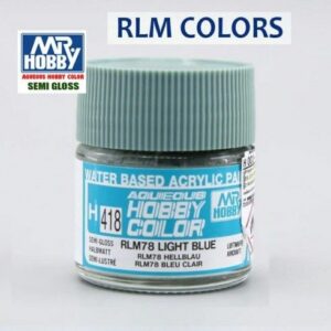 H-418 Azul Claro RLM78 Satinado Gunze Hobby Color