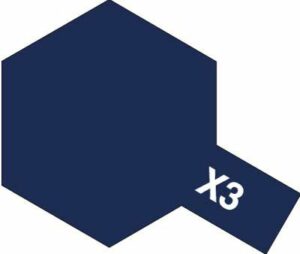 Tamiya: Acrylic Mini X-3 Royal Blue