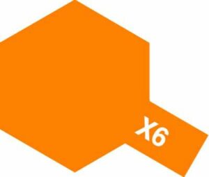 Tamiya: Acrylic Mini X-6 Orange