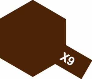 Tamiya: Acrylic Mini X-9 Brown