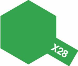 Tamiya: Acrylic Mini X-28 Park Green